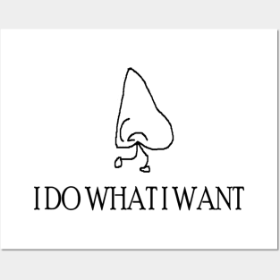 I Do What I Want Posters and Art